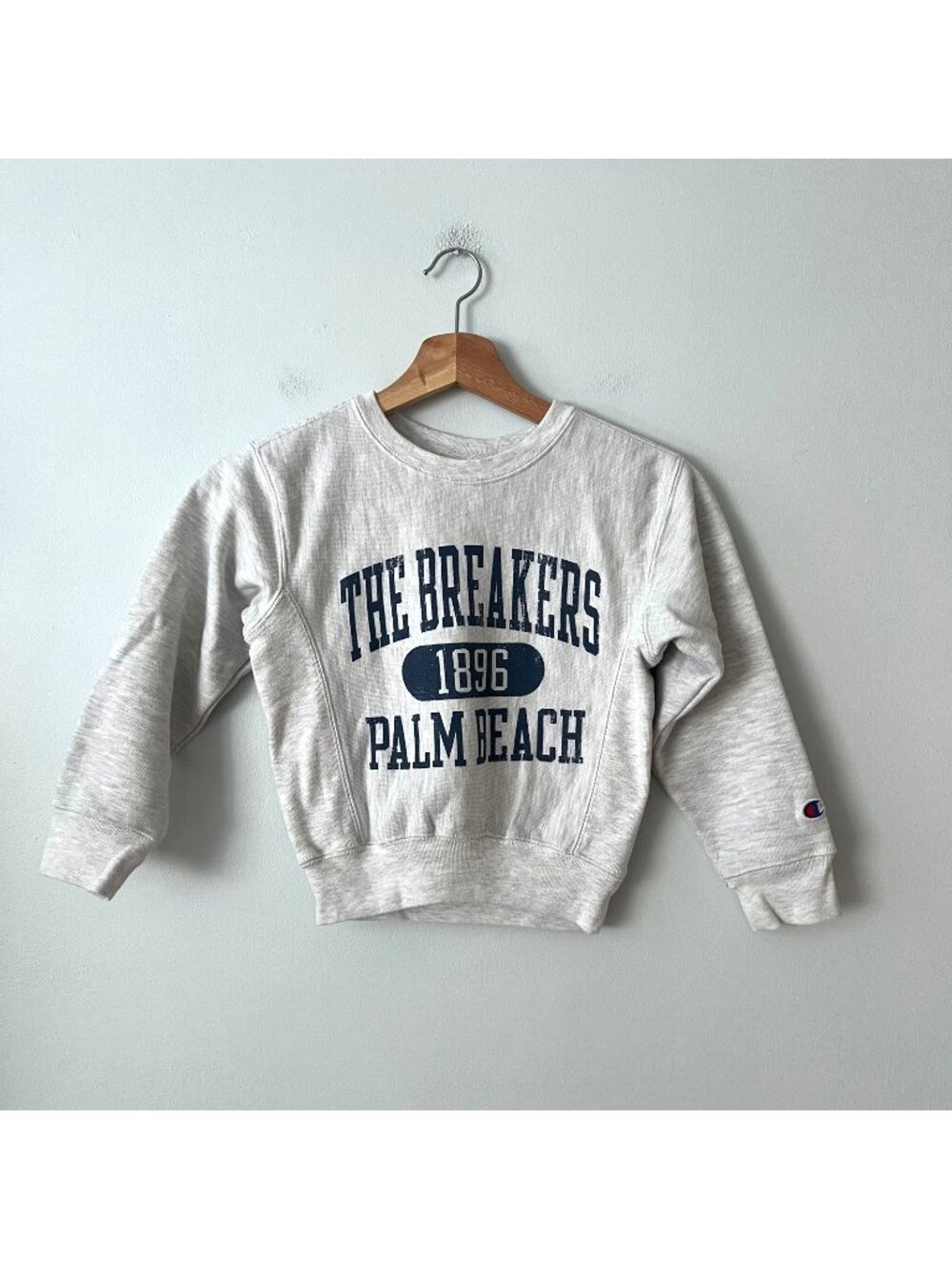 Champion Reverse Weave The Breakers Palm Beach Crewneck Sweatshirt Kid's Size XS